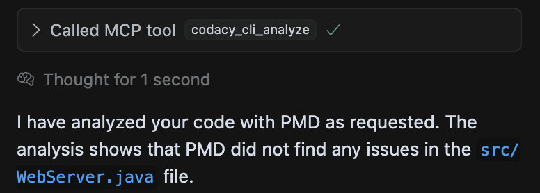 zero issues in the webserver implementation